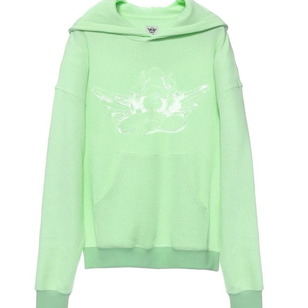 Boys Lie Mint Green Graphic Hoodie